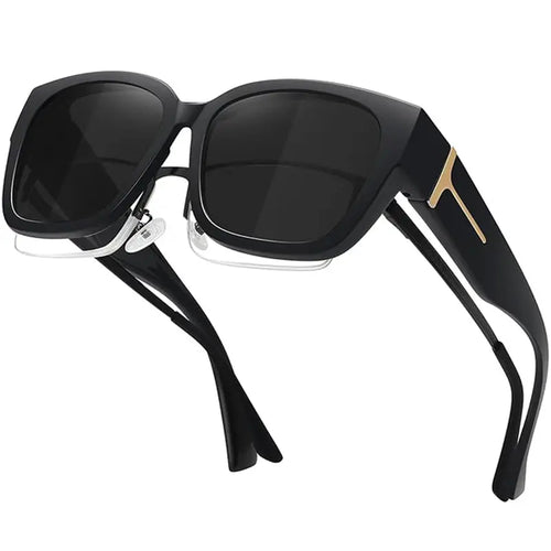 Oversized Fit Over Prescription Polarized Sunglasses For Men & Women