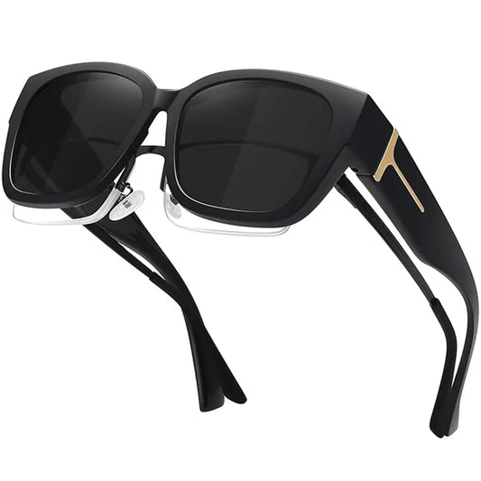 Oversized Fit Over Prescription Polarized Sunglasses For Men & Women