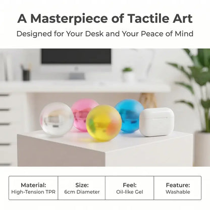 Ultra-Soft No-Rebound Stress Relief Squishy Ball