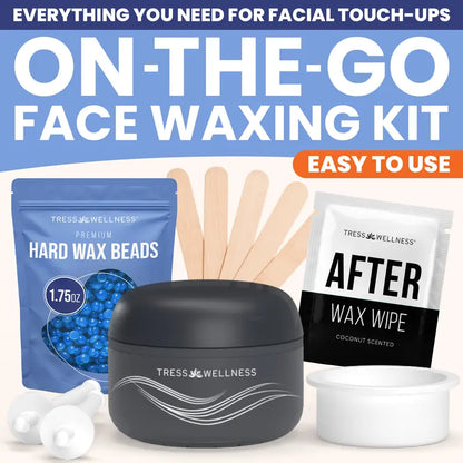 On-The-Go Facial Wax Kit For Painless & Smooth Touch-Ups