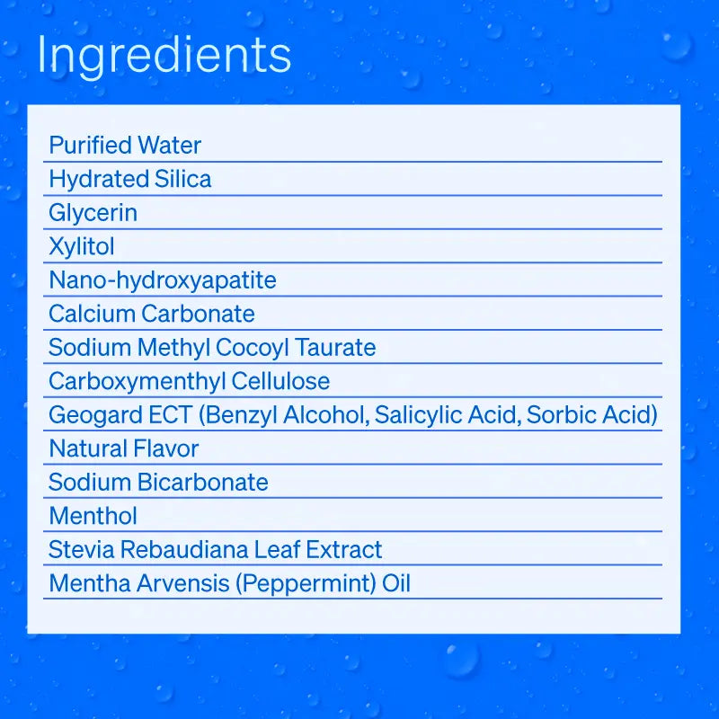 10% Nano Hydroxyapatite Toothpaste For Enamel Repair