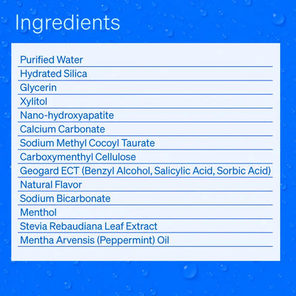 10% Nano Hydroxyapatite Toothpaste For Enamel Repair