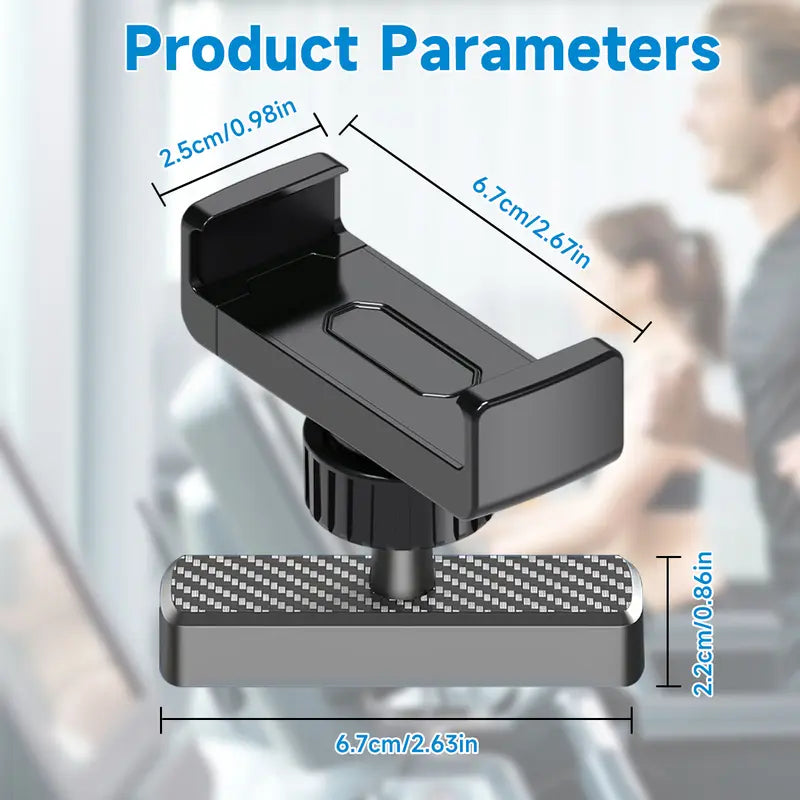 Magnetic Gym Phone Holder For Workout Recording