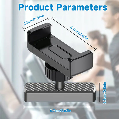 Magnetic Gym Phone Holder For Workout Recording