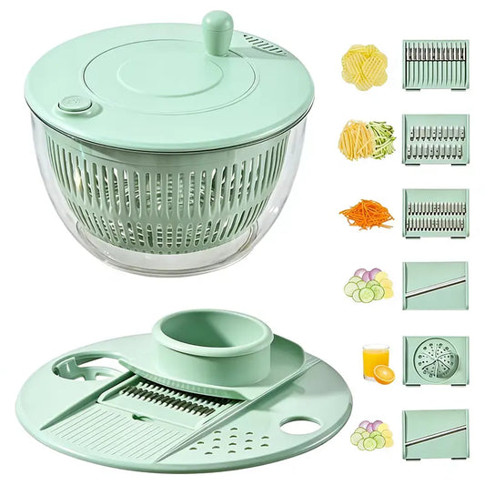 Green kitchen prep set