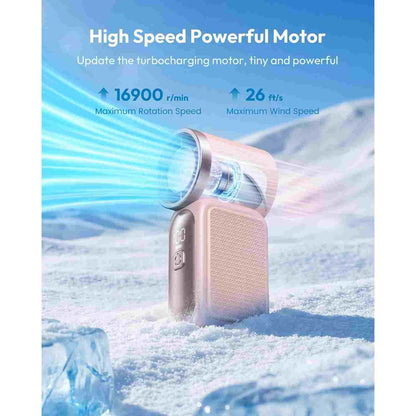 Portable Handheld Fan - 6-Speed Turbo Airflow Technology For Instant Cooling Relief