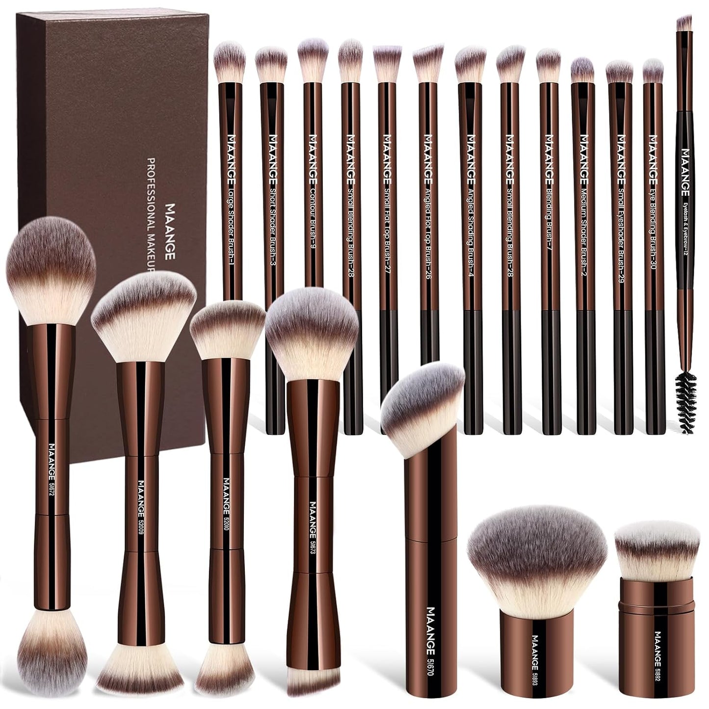 Pro-Blend Dual-Ended Multi-Functional Makeup Brush